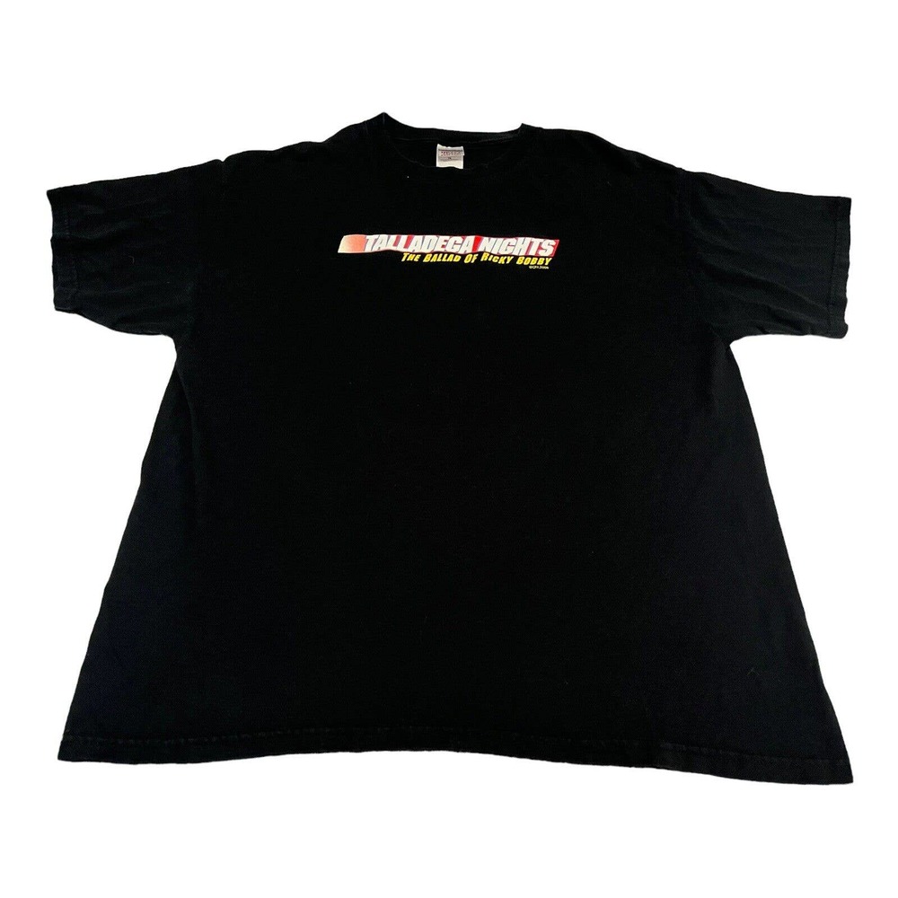 Vintage Talladega Nights Will Ferrell John Reilly VTG Nascar Shirt